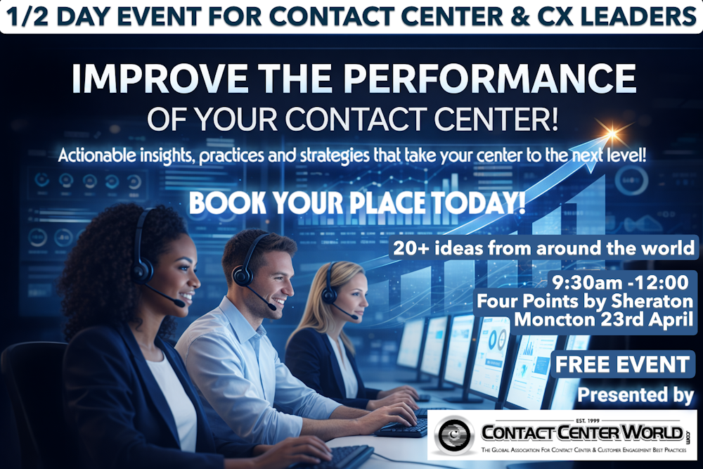 BEST PRACTICES EVENT - IMPROVE THE PERFORMANCE OF YOUR CONTACT CENTER